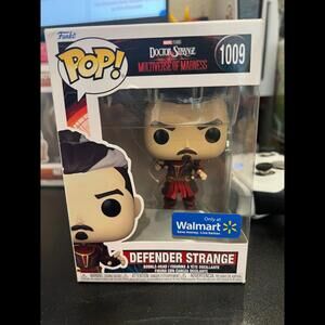 Funko Pop! Doctor Strange Multiverse of‎ Madness- Defender Strange #1009 Box Dmg